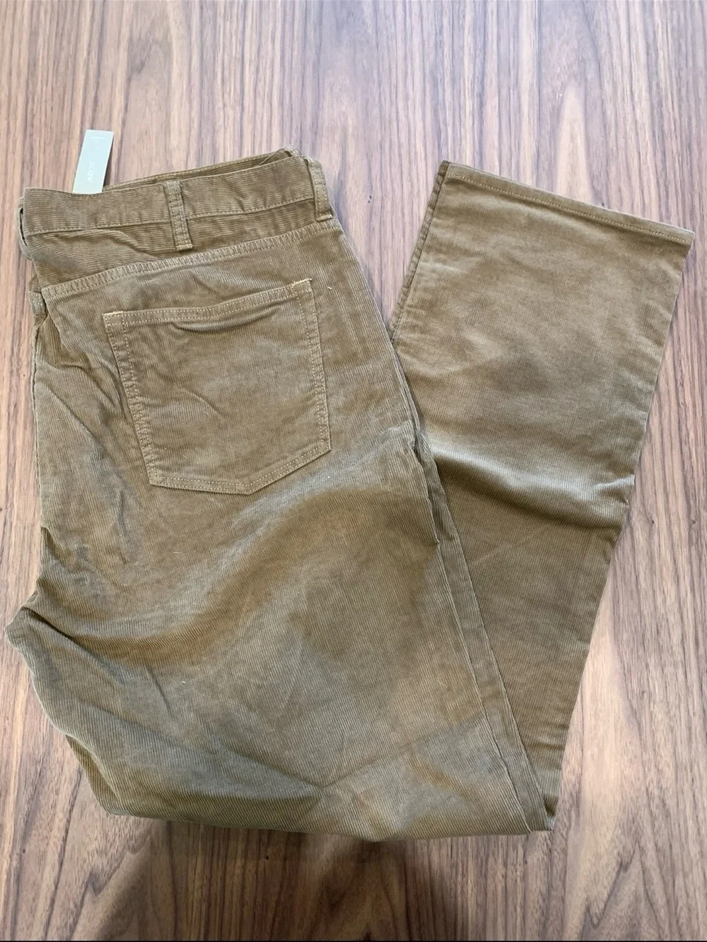 J. Crew 770 Straight Corduroy Pants in Brown
